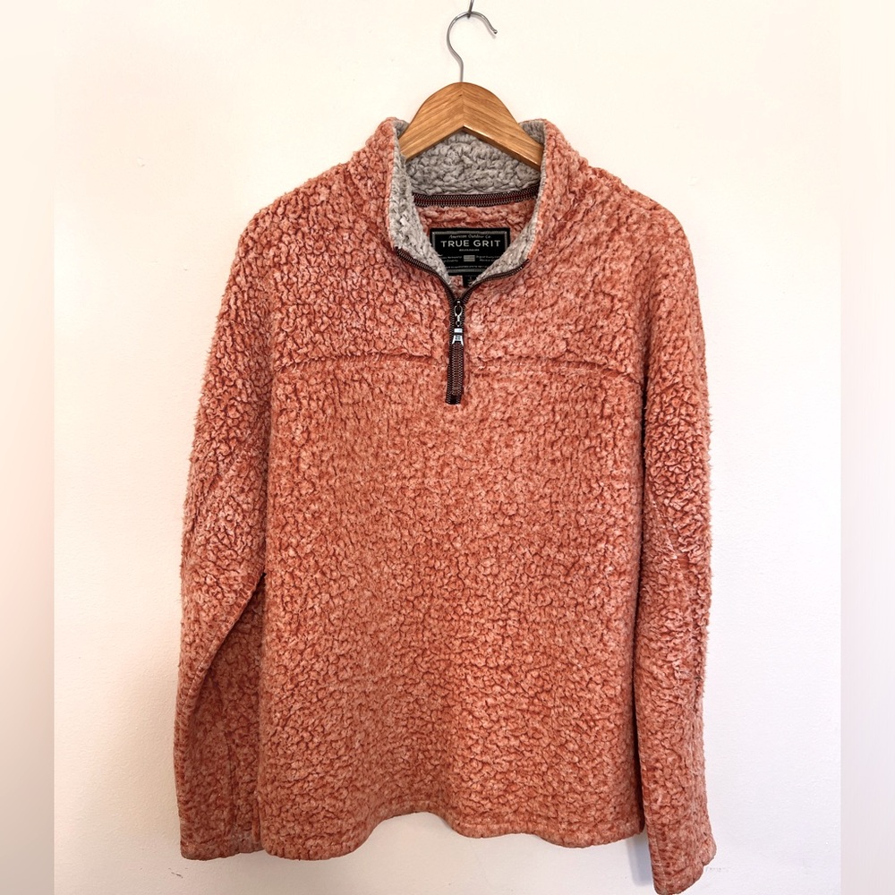 TRUE GRIT HALF ZIP size S